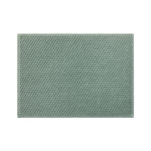 Olivier Desforges Tapis de bain en coton vert 60 x 120 cm