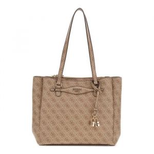 Guess Shopper Katya 4G-Logo 1 ct Braun Damen (157.29 &euro; / 1 ct)