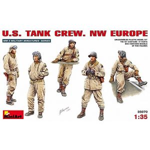 Mini Art Figurines - Équipage de char US (Europe de l'Ouest) - 1/35