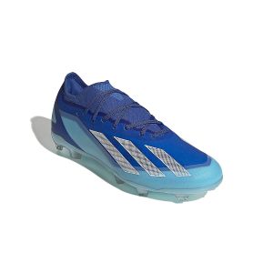 Adidas Chaussure X Crazyfast.2 Terrain souple - Bright Royal / Cloud White / Solar Red, Bright Royal / Cloud White / Solar Red - Taille 41 1/3