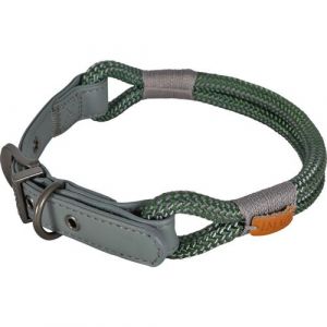 Collier IMAO Hyde park 6 mm x 40 cm kaki pour chien zolux ZO 466777KAK