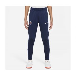 Image de Nike Paris Saint-Germain Bas de Survêtement Dri-FIT Strike - Bleu Marine/Blanc Enfant, pointure XL: 158-170 cm - Bleu - Taille XL: 158-170 cm