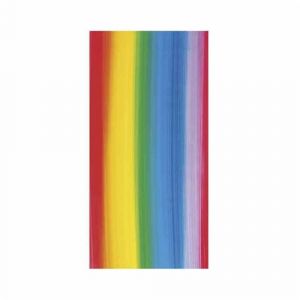 Rayher Feuille de cire Arc-En-Ciel 20 x 10 cm - Rayures verticales