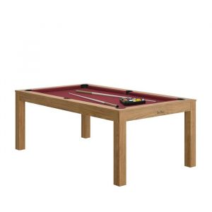 Image de Ren&eacute; Pierre Billard Charme Noyer Venice - Drap Rouge