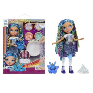 Rainbow high Poupée mannequin avec slime Shimmers Skyler 27 cm