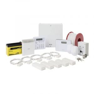 Abus Kit système d'alarme AZAA10300 Terxon sx Zones d'alarme filaire 8 zones, 1x zone anti-sabotage V162663