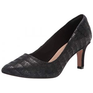 Image de Clarks Illeana Tulip, Escarpins Femme, Cuir noir, 35.5 EU