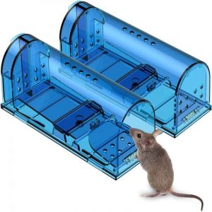 Basetbl - Pi&egrave;ge a Souris Vivante pour Int&eacute;rieur & Ext&eacute;rieur - Facile &agrave; Utiliser, R&eacute;utilisable, Lib&eacute;ration sans Contact, pi&egrave;ge &agrave; souris