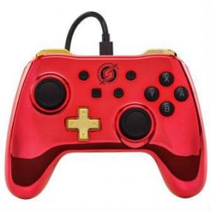Nintendo Manette filaire Switch Chrome Samus