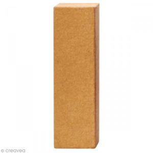 Glorex Lettre en carton I qui tient debout - 17,5 x 5,5 x 5,5 cm