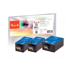 Peach PI200-587 cartouche d''encre 3 pi&egrave;ce(s) Noir, Cyan, Magenta, Jaune