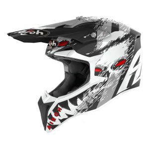 Airoh Casque Cross Wraap Demon Mat - Taille XS