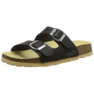 Superfit Mules enfant Fussbettpantoff Noir - Taille 39,33,34