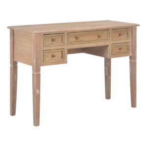 VidaXL Bureau Marron 109,5 x 45 x 77,5 cm Bois