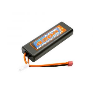Voltz Batterie Lipo 4200mah ROUND/OVAL CASE 2S 40C 7.4V - DEANS