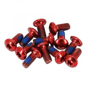 Ultime Bike Vis de disque de frein rouge Ã4,6mm (x12)