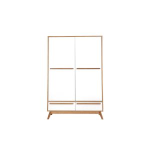 Miliboo Penderie deux portes design scandinave HELIA