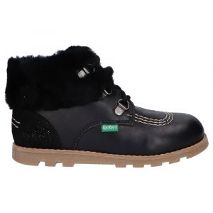 Kickers Bottes Mi-hautes 878700-10 Nonosweet EU 24 Shiny Black
