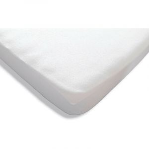 Image de Future Home - protège-matelas coton blanc drap housse 130x200cm matelas protect - blanc