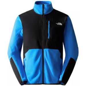 The North Face Glacier Veste Polaire, Bleu Optique/Noir TNF, XS Homme