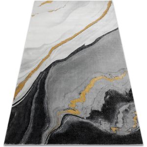 Rugsx - Tapis emerald exclusif 1017 glamour, élégant marbre noir / or gray 120x170 cm