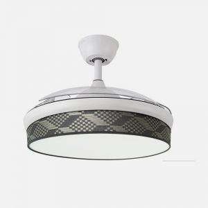 Fabrilamp Moda Gris, Transparent, Blanc