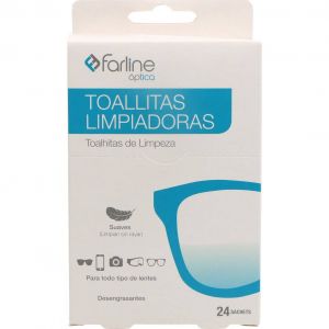 Farline Toallitas Limpiagafas 24 uds