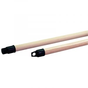 Nespoli Manche à balai bois - Type 2 - douille Ø24 - Long 1,30m - 9753