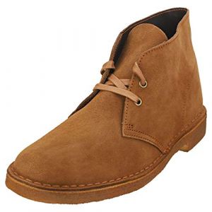 Clarks Originals Homme Desert Boot Suede Cola Brown Bottes 42 EU