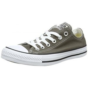 Image de Converse Chuck Taylor All Star Core Ox, Baskets Mode Mixte Adulte Gris (Charcoal) 35 EU