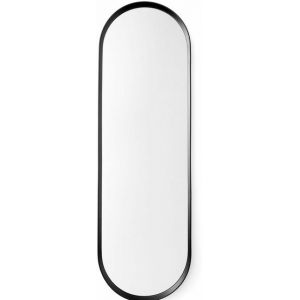 Image de Menu Miroir oval Norm Noir