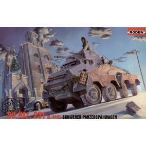 Roden Sd.kfz. 231 Schwerer Panzersp&auml;hwagen- 1:72e