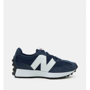 New Balance Baskets basses 327 suède et mesh Bleu - Couleur Bleu - Taille 37