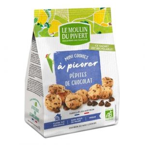 Le Moulin du Pivert Mini cookies bio à picorer Moulin du pivert - 170 g