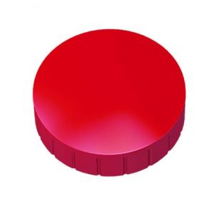 Maul 61639-25 - Aimants ronds Solid, Ø 38 x ép. 15,5 mm, force 2,5 kg, 10 pcs, coloris rouge