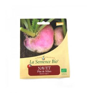 La Semence Bio GRAINES BIO - NAVET PLAT DE MILAN 300GN graines biologique