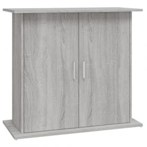 VidaXL Support pour aquarium sonoma gris 81x36x73 cm bois d'ingénierie