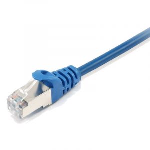Equip Câble Réseau RJ45 S/FTP Blindé Cat.6A Bleu 1m