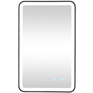 Miroir de salle de bain lumineux rectangulaire anti buée - 50x80 cm LIMORICO