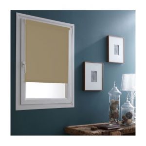 Madeco 67 x 190cm - Store Enrouleur Occultant Sans percer - Beige