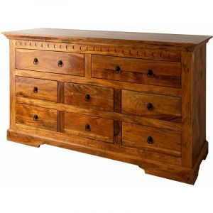 Commode 145x49 Acacia laqué Miel oxford 0524