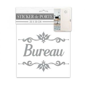 STC Sticker decoratif de porte BUREAU