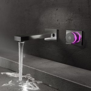 Steinberg Série 390 Mitigeur de lavabo, iFlow, entièrement électronique, encastré, saillie 175mm, 3901816, Coloris: chrome - 3901816