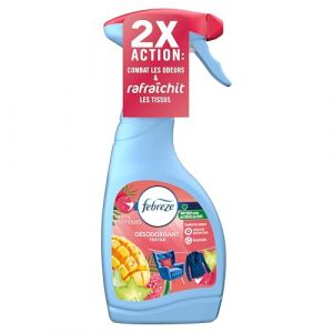 Febreze 8 Sprays Desodorisant Textile Fruits Exotiques 500ml