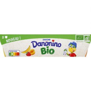 Danone Danonino bio fruits 8x50g