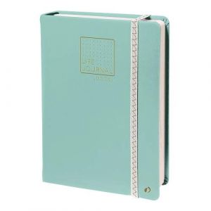 Quo Vadis Carnet Life Journal Dots - Vert d'eau