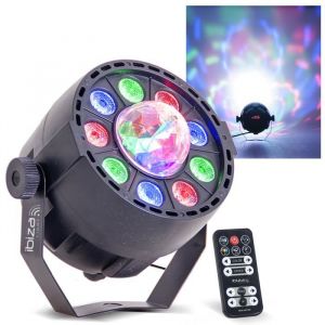 Astro Jeu de lumière PAR 2 en 1 projecteur PAR + - LED DMX 12W