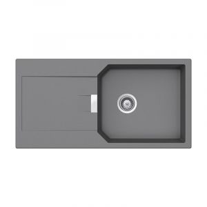 Schock Manhattan Évier de cuisine, MAND100LAGCR, D-100L A