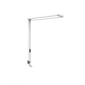 Maul Lampe à pince senja | Lampe de table à intensité variable (2700-5700 K) | Technologie LED à haute efficacité énergétique | Lampe à éclairage direct & indirect | Blanc