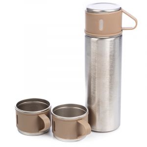 Dam Ensemble de thermos de 500ml et 3 tasses isolantes.